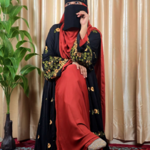 রানি অরেঞ্জ বোরখা